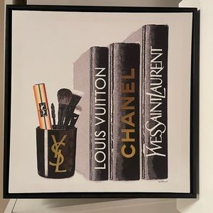 Like new wood framed canvas